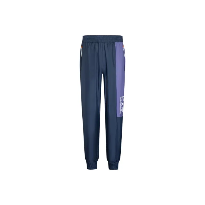 EMPORIO ARMANI EA7 SS24 Casual Pants Men's Navy Blue-0