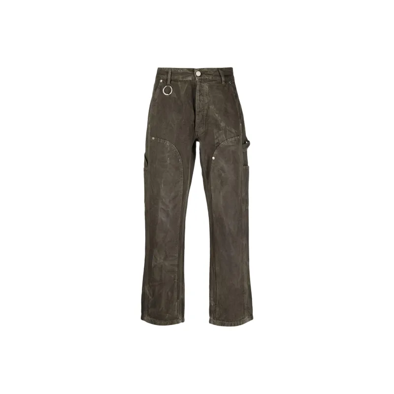Etudes Youth Logo Patch Jeans-0