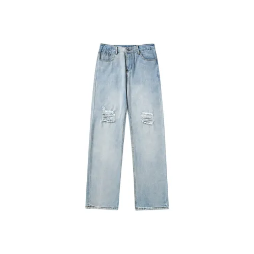 ANDEZHANMUSI Jeans Unisex