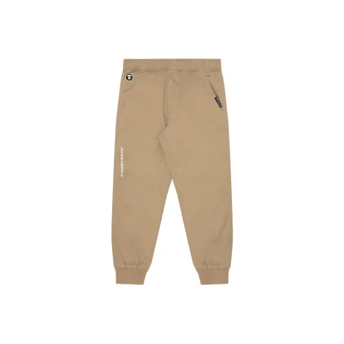 Aape Logo patch Elasticated waist Trousers