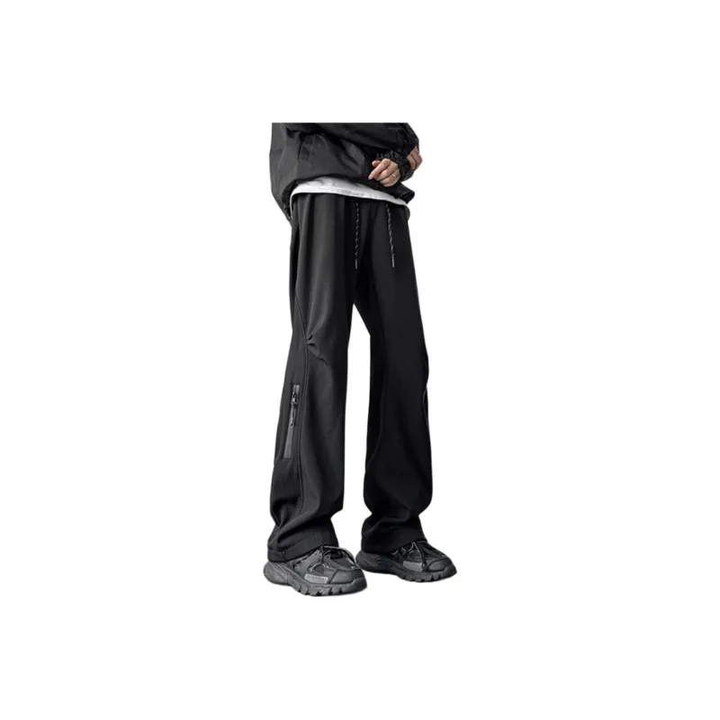 PERK EGLE Casual Pants Unisex Black-5