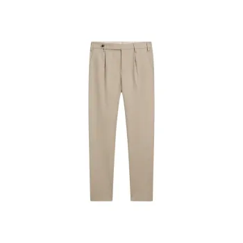 Massimo Dutti Suit Trouser Men's Beige Brown