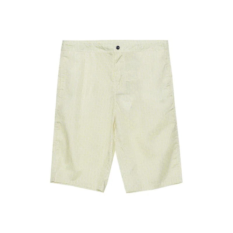 FENDI SS22 Casual Shorts Men's Light Green-0