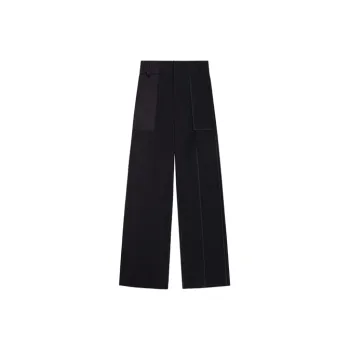 TIWILLTANG Suit Trousers Men Mist Black