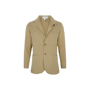 LARDINI SS25 Business Suit Men's Camel