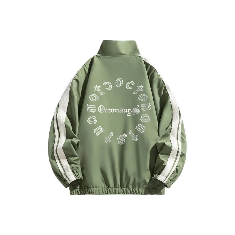 Small Columns Under The Sea Jackets Coats Unisex-12