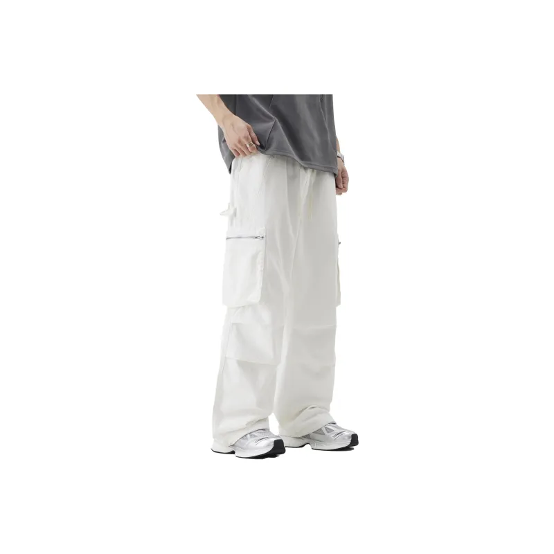 EPTISON Cargo Pants Unisex White-0