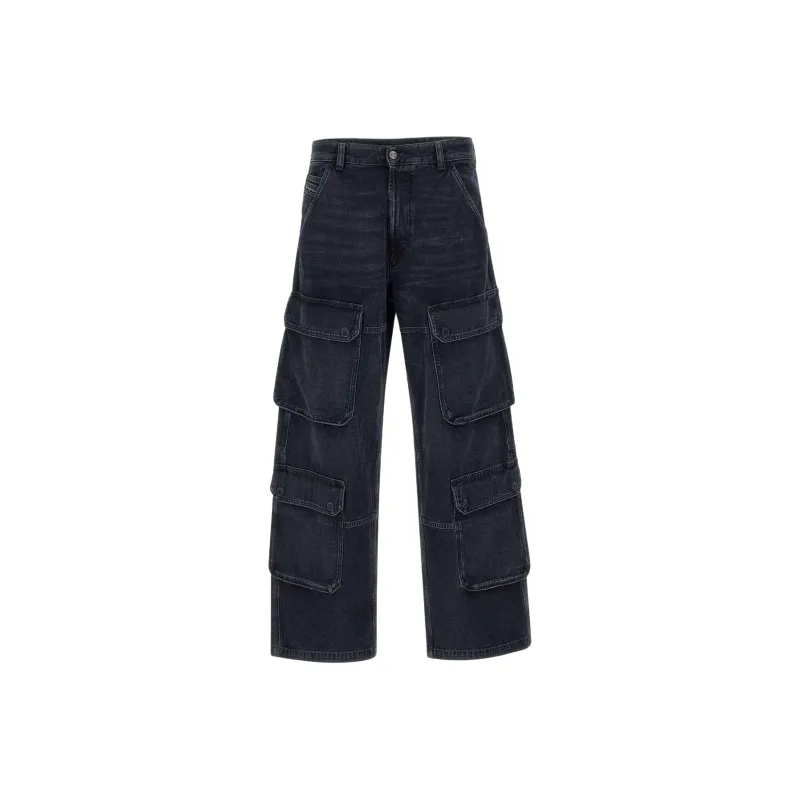 DIESEL D Touch Cargo Relaxed Jeans-0