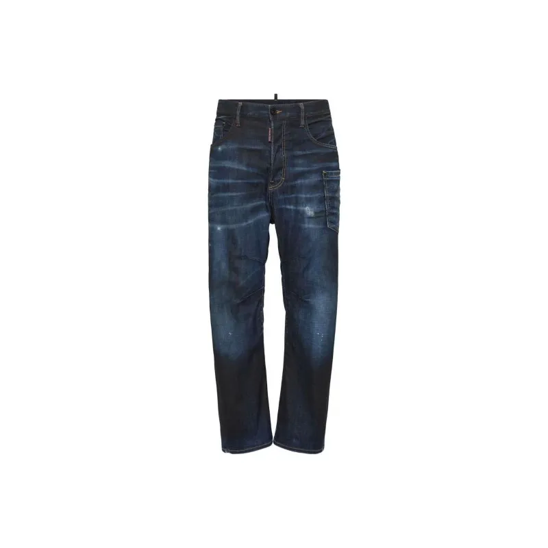 DSQUARED2 Mid rise Straight leg Jeans-0