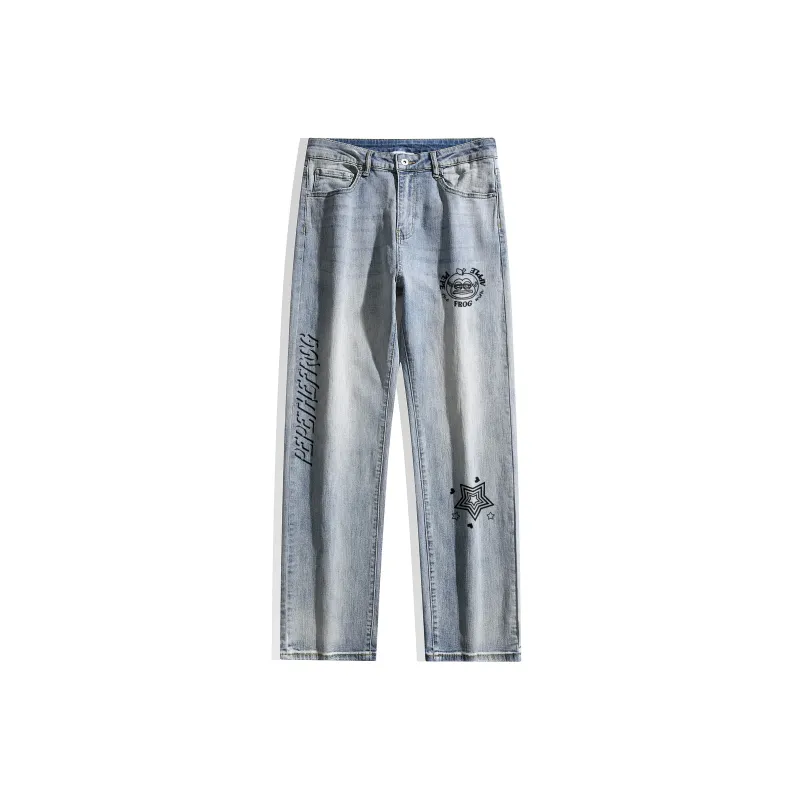 Pepe The Frog Jeans Unisex-0