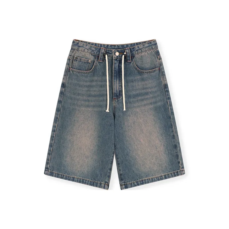 CONKLAB Denim Shorts Unisex Denim Blue-0