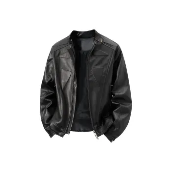 YATSI Leather Jacket Unisex Black