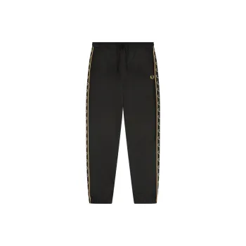 FRED PERRY Knitted Sports Pants Men's Black