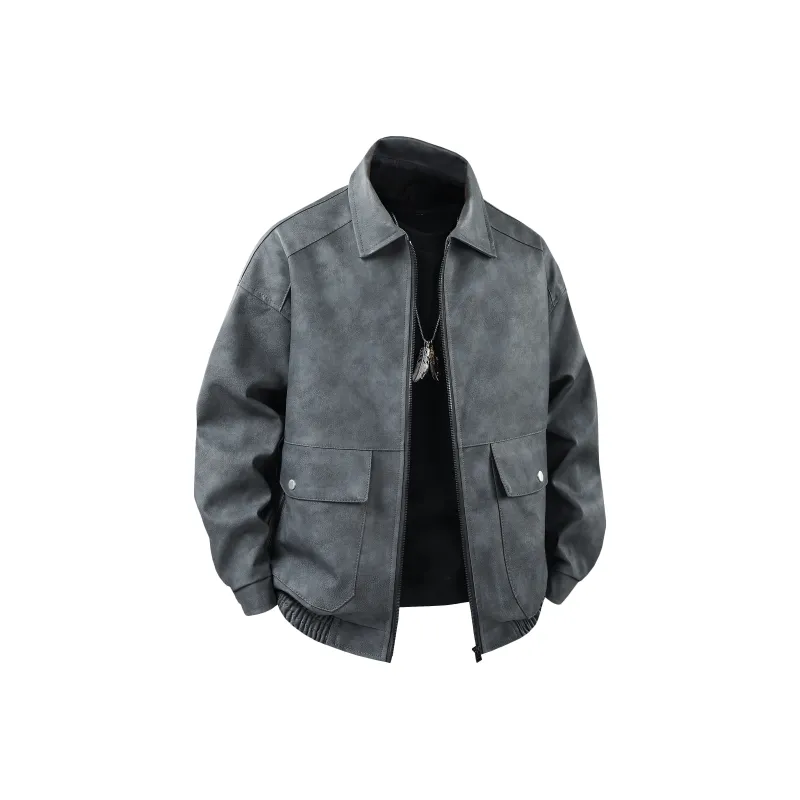 Lightning X Storm Leather Jacket Unisex-0