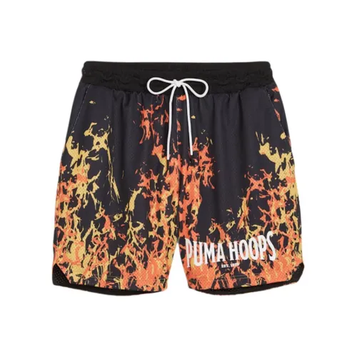 PUMA Casual Shorts Men Black