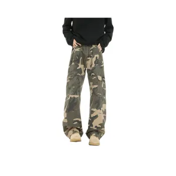 ACUOD BY CHANU Cargo Pants Unisex Camouflage
