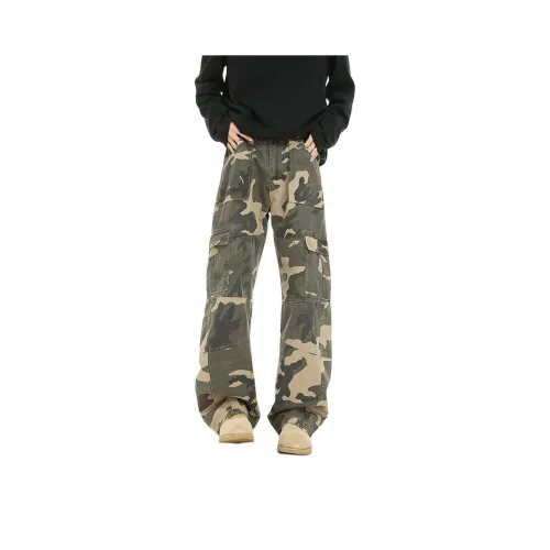 ACUOD BY CHANU Cargo Pants Unisex Camouflage