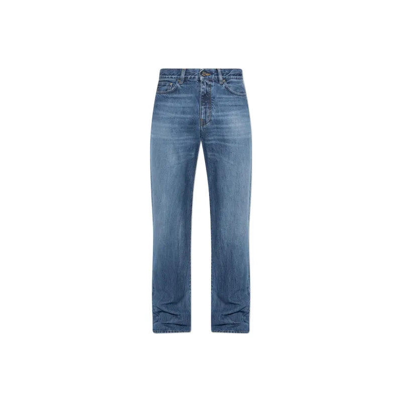VERSACE Logo Patch Jeans-0