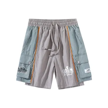LAMLICKA Loose Fit Shorts Unisex Gray