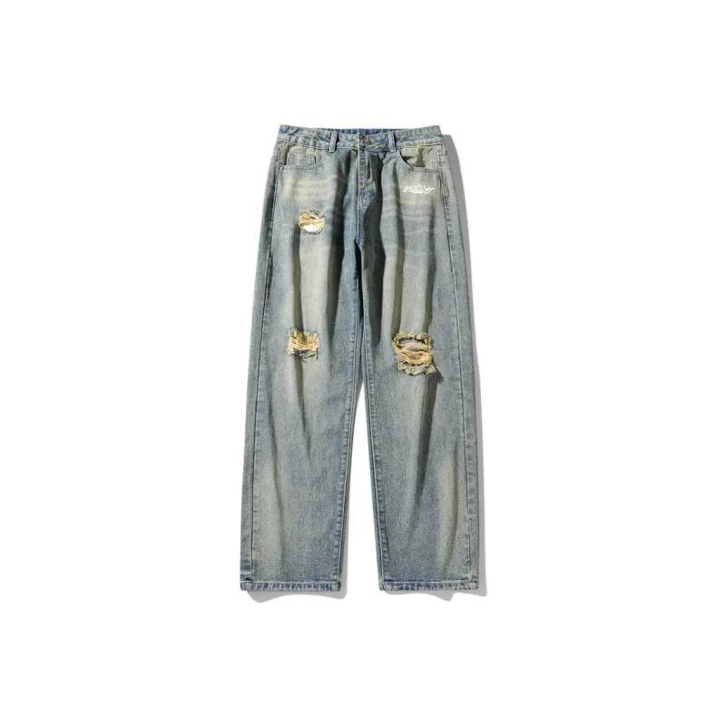 RAINCOME Jeans Unisex Vintage Blue-0