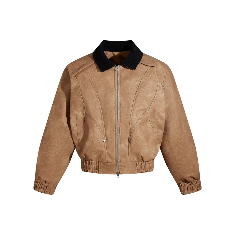 Masongarments Leather Jacket Unisex-0