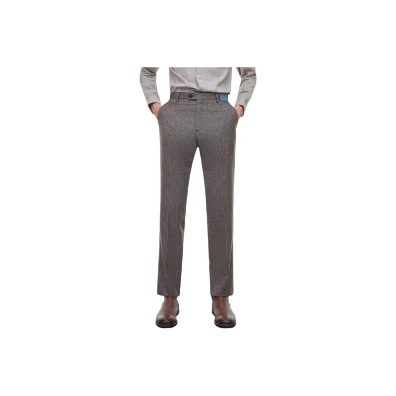 ZIOZIA Suit Trouser Men's Brown-0