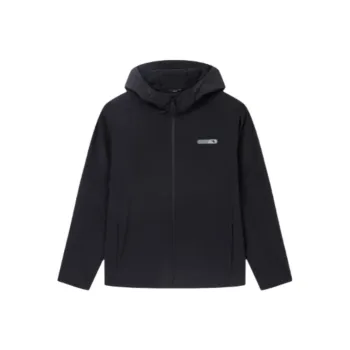 361° Trench Coat Men's Super Black