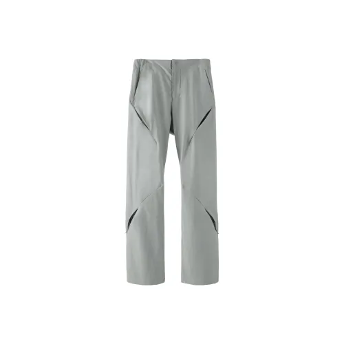 POST ARCHIVE FACTION (PAF) Casual Pants Unisex Gray