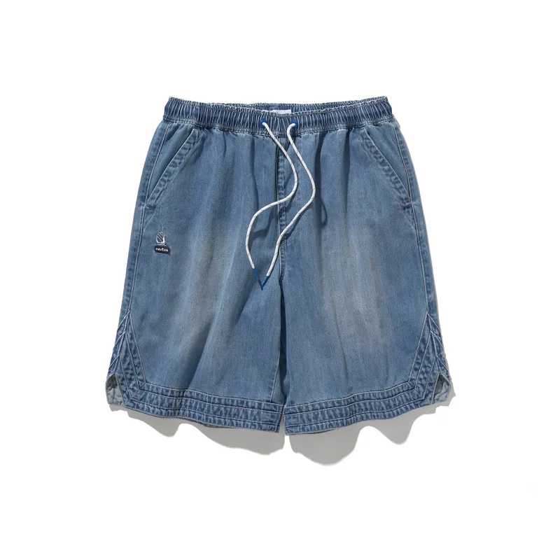 Nautica White Sail Nautica White Sail SS24 Denim Shorts Unisex-5