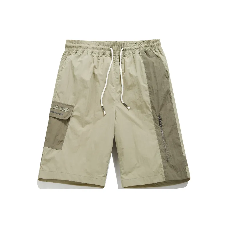 Guuka Cargo Shorts Men Light Green-0