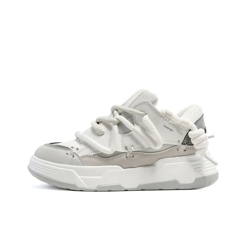 Slazenger Anti Slip Wear Resistant Low Top Skateboard Shoes Unisex-4