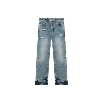 REPRESENT R3 Distressed Baggy Denim