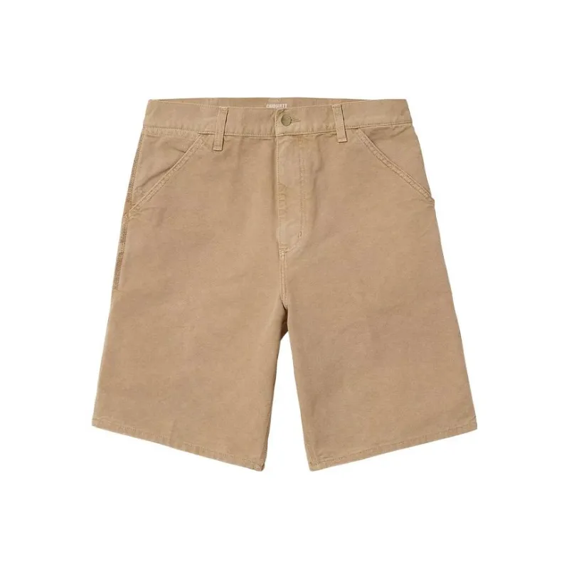 Carhartt WIP Single Knee Dearborn Canvas 12oz Relaxed Fit Shorts-0