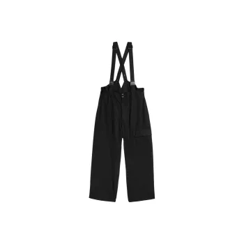Adidas Free Shipping With AdiClub Y 3 Washed Twill Suspender Pants