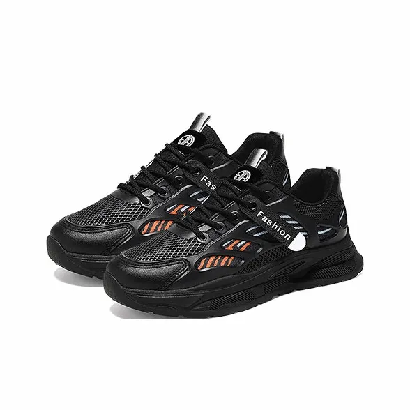 Yi Jiabao Abrasion Resistant Slip Resistant Low Top Chunky Sneakers Men's-2