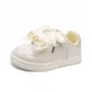 Beige Yellow Bowknot