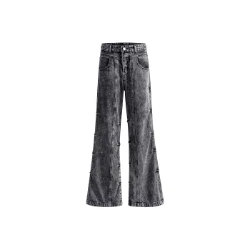 FUERZA Jeans Unisex Black Gray