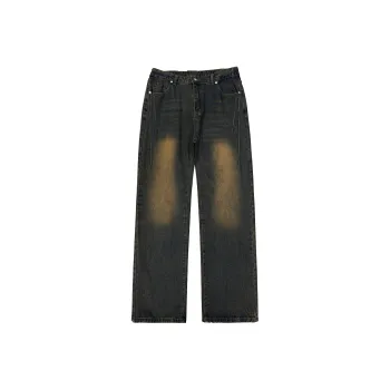 ELCORO Jeans Unisex Vintage Blue