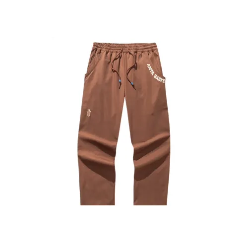 Anta Basketball Collection Casual Pants Unisex Deep Autumn Brown