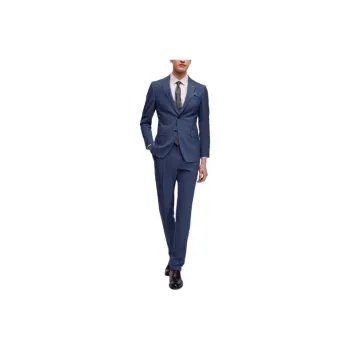 JODOLL Suit Trousers Men Blue