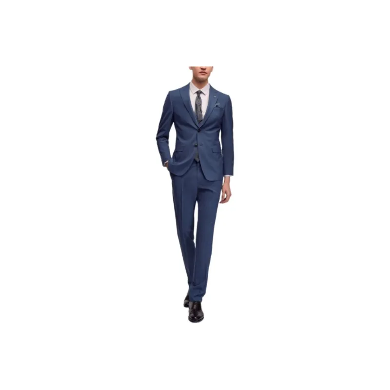 JODOLL Suit Trousers Men Blue-0