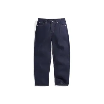 PEACEBIRD MEN Jeans Men's Navy Blue Batch 1
