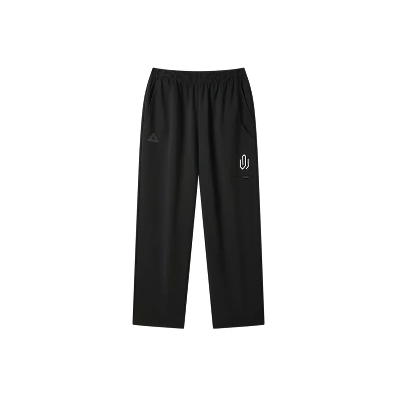 PEAK Knitted Sports Pants Men's Black-0