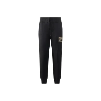 VERSACE Logo Printed Drawstring Track Pants