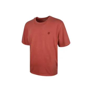 Timberland SS25 T Shirt Men's Brick Red