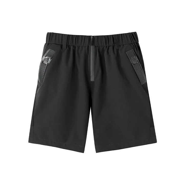 NORVINCY Urban Techwear Badge Cargo Shorts Unisex-0