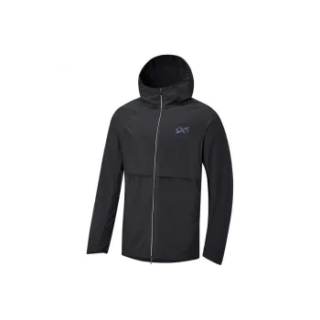 XTEP Trench Coat Men's Jet Black