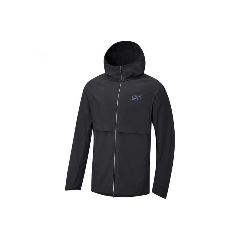 XTEP Trench Coat Men's Jet Black-0