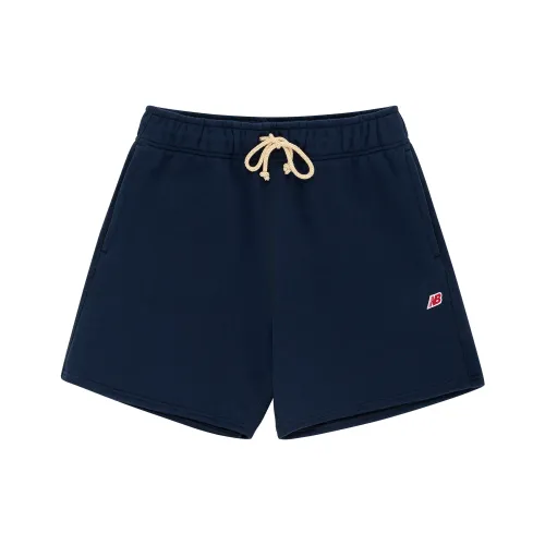 New Balance Teddy Made Casual Shorts Unisex Navy Blue
