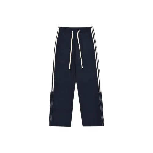IXXAT Jeans Unisex Wasteland Blue Black Thickened Fleece